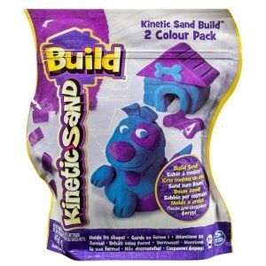 Kinetic Sand piasek konstrukcyjny purpura-niebieski 454g