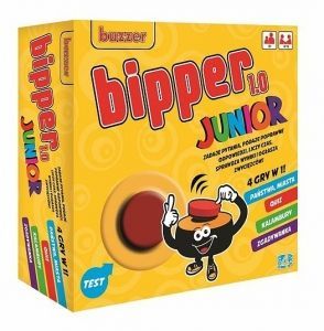 BIPPER JUNIOR 4w1 cztery elektroniczne gry