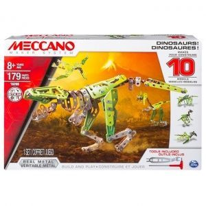 Meccano Core - MULTI zestaw 10 modeli - dinozaur