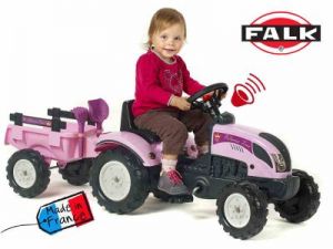 FALK Traktor Princess  z przyczepą