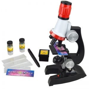 Mikroskop Naukowy + akcesoria #E1