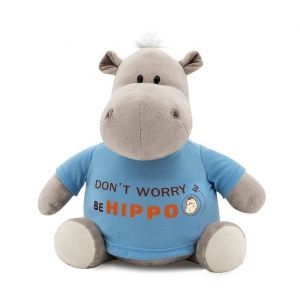 Przytulanka Hipopotam Po w bluzie Be Hippo 22cm #T
