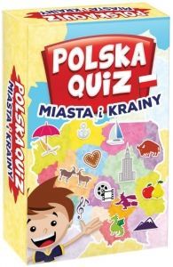Gra rodzinna Polska quiz - miasta i krainy