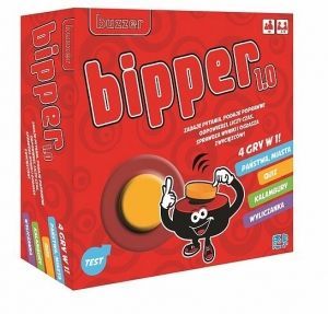 GRA TOWARZYSKA 4 w 1 BIPPER - 4 popularne gry