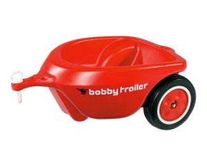 BIG Przyczepka New Bobby Car Czerwona