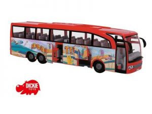 DICKIE Autobus turystyczny Czerwony