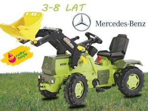 Rolly Toys Traktor Farmtrack z Biegami + Łyżka
