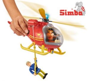 SIMBA Strażak Sam Helikopter ratowniczy+figurka