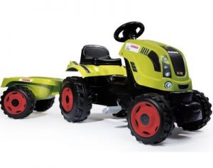 SMOBY Traktor FARMER XL z przyczepą CLAAS